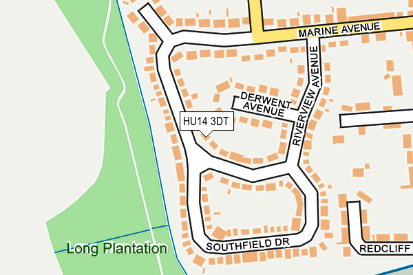 Map of SECOND ON THE LEFT LTD at local scale