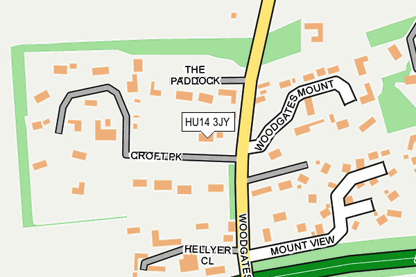 Map of QCH ROTHERHAM LIMITED at local scale