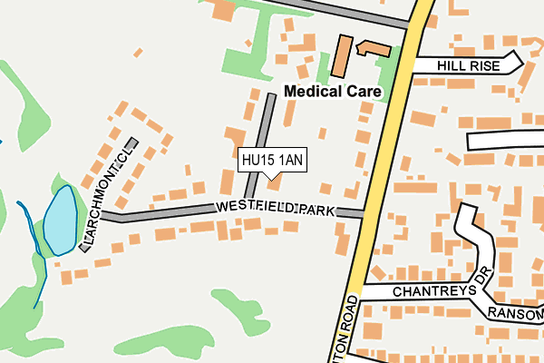 Map of ALESI PROPERTIES LIMITED at local scale