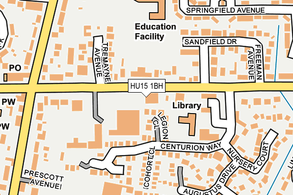 Map of RR TANNING LIMITED at local scale