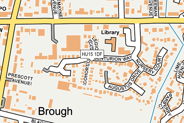 Map of BROWN'S ECOMMERCE LTD at local scale