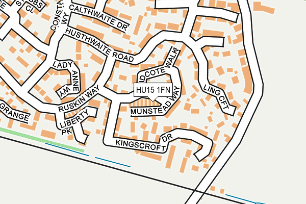 Map of WG PROPERTY LIMITED at local scale