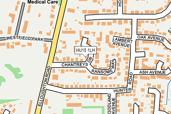Map of WILUAN CONSULTING LIMITED at local scale