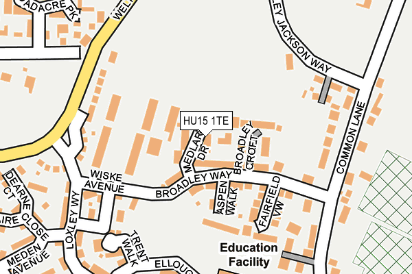 Map of SARAH E SMITH LTD at local scale