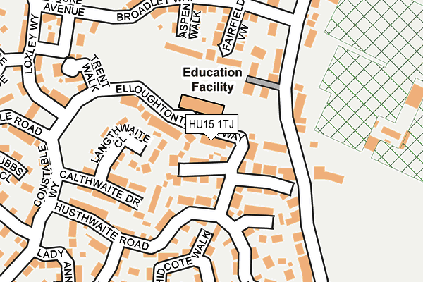 Map of FOODIES EVENTS CATERING LTD at local scale