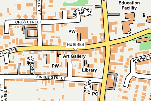 Map of ARCHANGEL CATERING LTD at local scale
