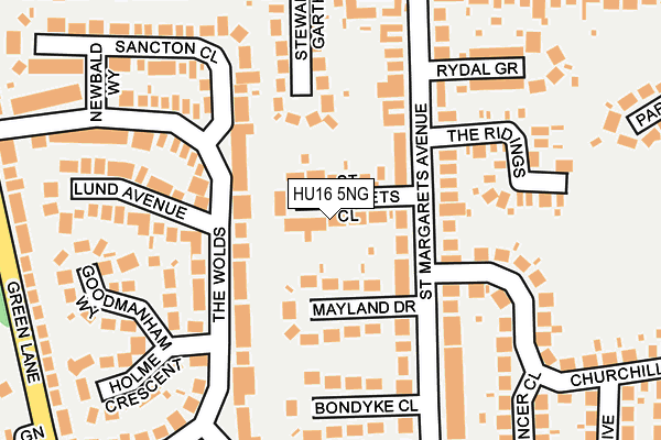 Map of CAPRICORN COOLING SERVICES LTD at local scale