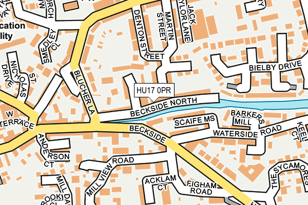 Map of SHAVE ICE COMPANY LTD at local scale