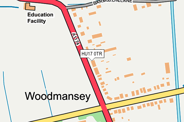 Map of HALFWAY BUSINESS PARK LTD at local scale
