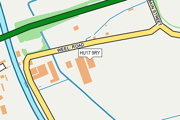 Map of VERON LEISURE HOMES LIMITED at local scale