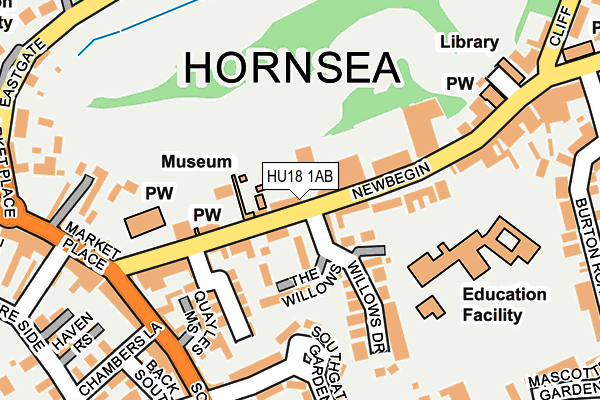 Map of SARAH HOLDEN LTD at local scale