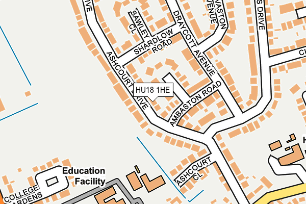 Map of ABG ELECTRICAL LTD at local scale