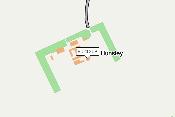 HU20 3UP map - OS OpenMap – Local (Ordnance Survey)