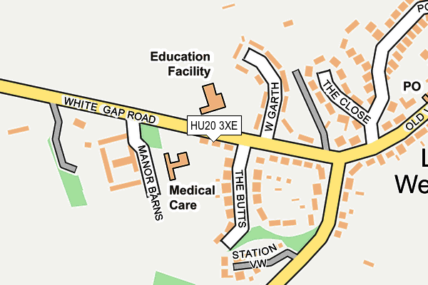 Map of THE LEMON TREE DAY NURSERIES LTD at local scale