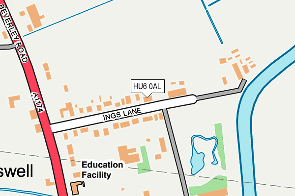 Map of SPORTSABILITY TRAINING LTD at local scale