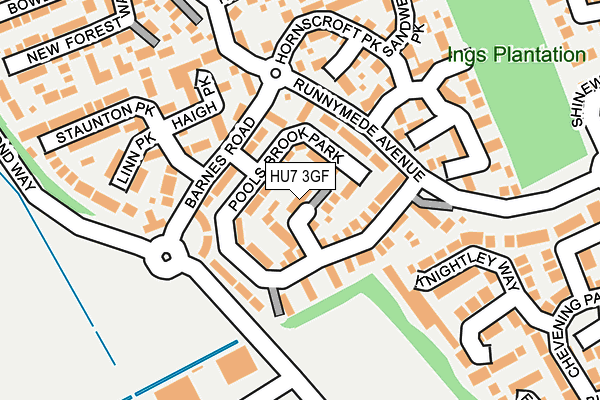 Map of WILLERBY INVESTMENTS LIMITED at local scale