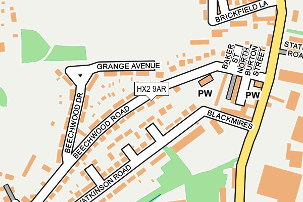 Map of G.S.G. PIANOS LIMITED at local scale