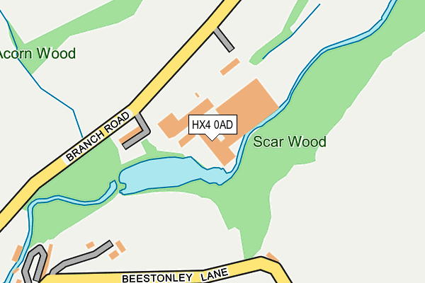 Map of PARK METAL POLISHING LIMITED at local scale