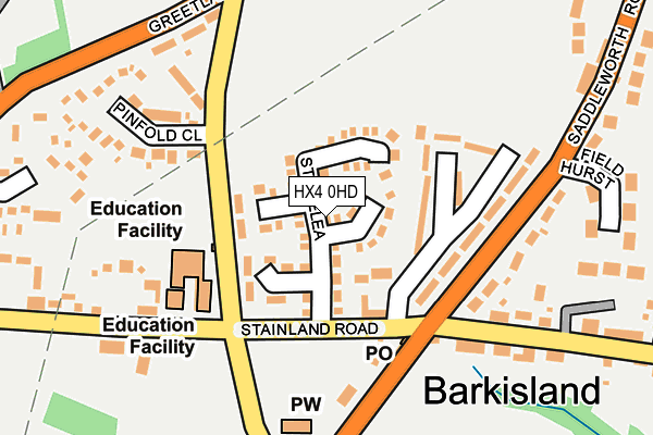 Map of SPEAK PROPERTY LIMITED at local scale