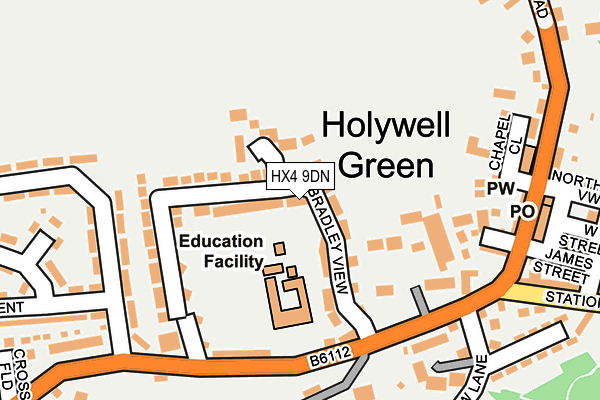 Map of POKELSOC LTD at local scale
