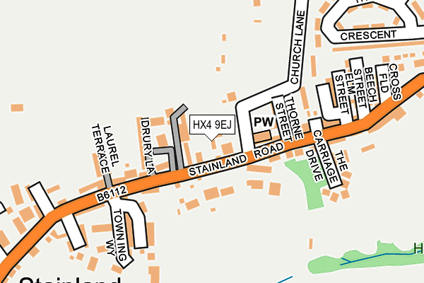 Map of ROCKWELL ELECTRICAL LIMITED at local scale