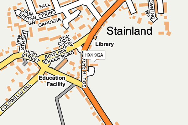 Map of SWANSON HEWITT LIMITED at local scale