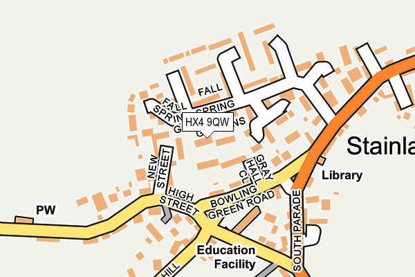 Map of THETECHSPERT LTD at local scale