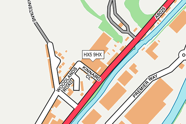 Map of V-SEAL P & M LTD at local scale