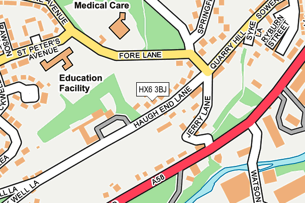 Map of PREMIER HOMES (UK) LIMITED at local scale