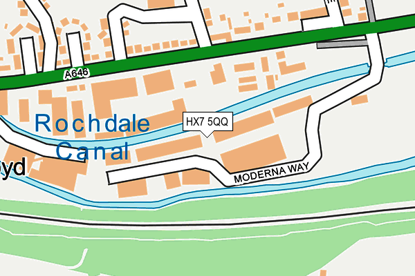 Map of CENGC LIMITED at local scale