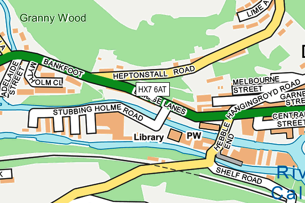 Map of WOODWORK MUSIC AGENT HOLDING LTD at local scale