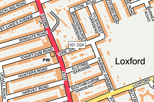 Map of NAS SECURITIES LIMITED at local scale