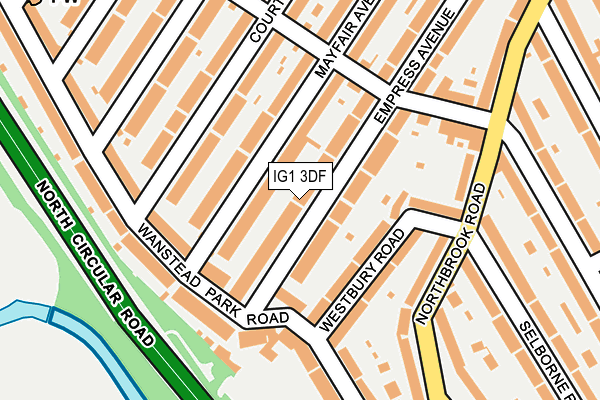 Map of LONDON TRADESMEN LIMITED at local scale