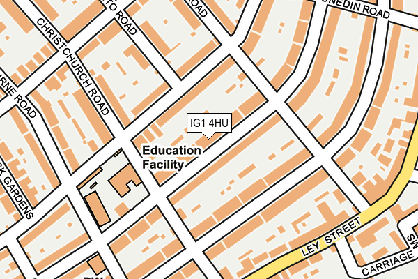 Map of CHUNKY DOT LTD at local scale