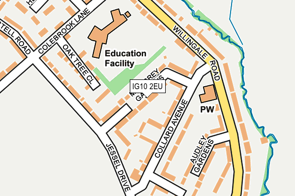 Map of FRONT TECHNOLOGIES LTD at local scale