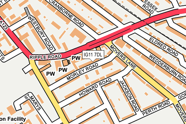 Map of AB LONDON LIMITED at local scale