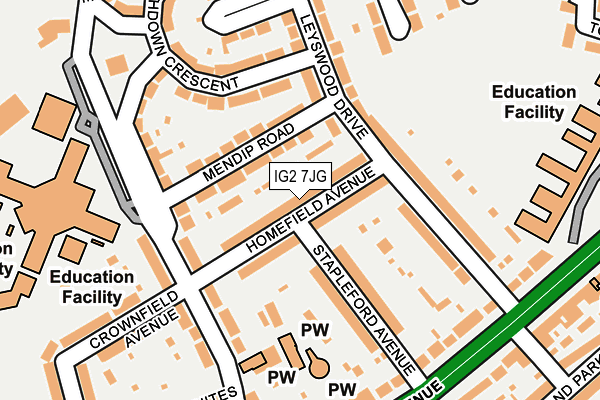Map of FOURWAYS HOUSE WHITTON LIMITED at local scale