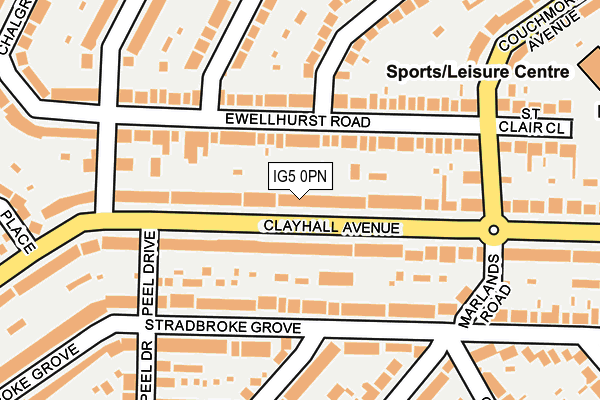 Map of ST MARY FOREX BUREAU LIMITED at local scale