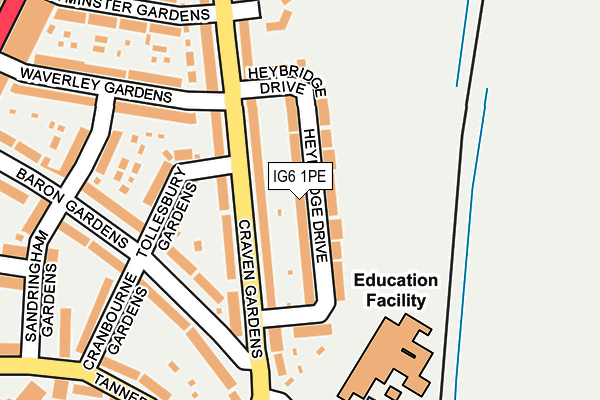 Map of PROSOURCE ELEMENTS LTD at local scale