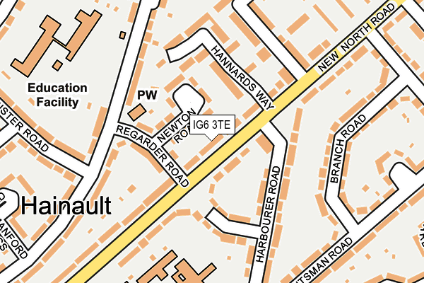 Map of M&H RETAIL LTD at local scale