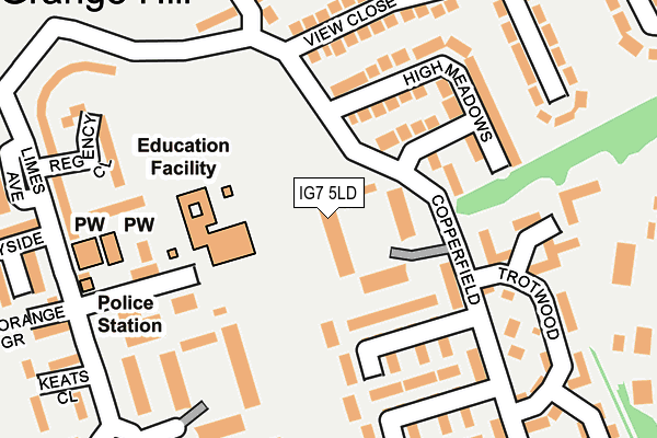 Map of AIMEE WELLNESS LTD at local scale