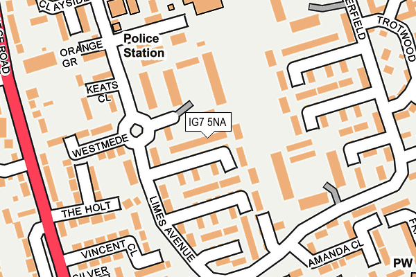 Map of EASTSTAR SOLUTIONS LTD at local scale