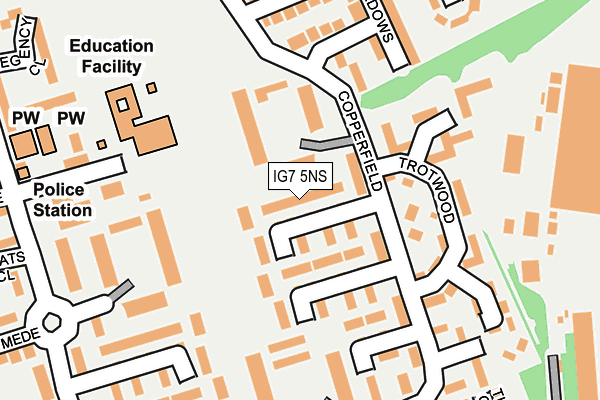 Map of TOOLS HOUSE LIMITED at local scale