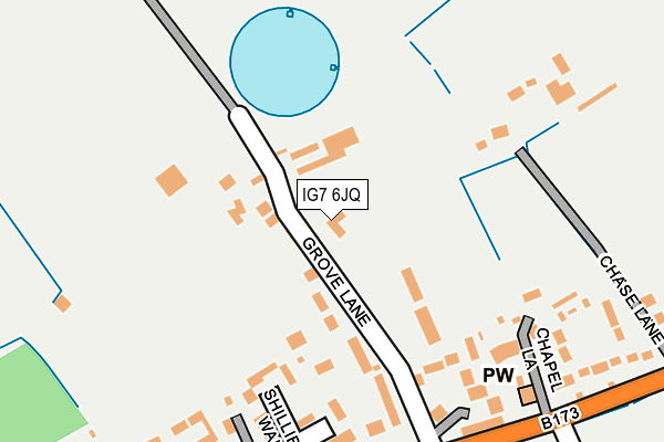 IG7 6JQ map - OS OpenMap – Local (Ordnance Survey)