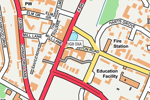 Map of PROPERTY RESCUE LIMITED at local scale