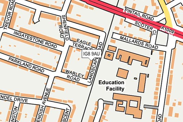 Map of OZZAN LTD at local scale