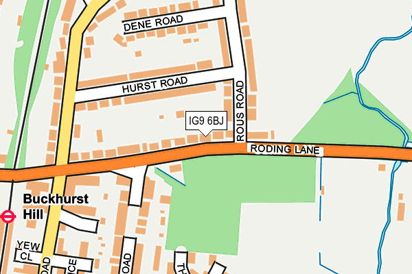 Map of DEETEES ESTATES LTD at local scale