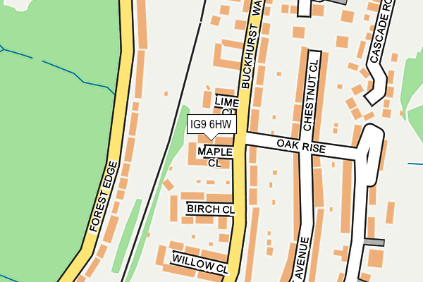 Map of MAPLE ELECTRICAL SERVICES LTD at local scale