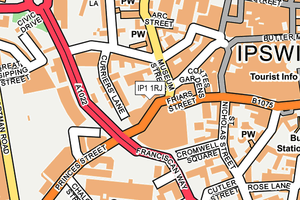 Map of TRAYLER LANE ACCOUNTS LLP at local scale