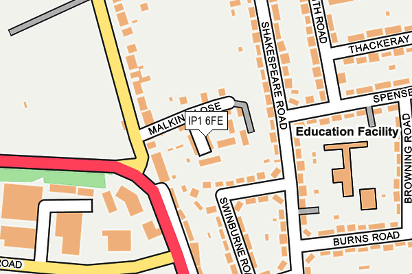 Map of DOJUS TRANSPORT LTD at local scale